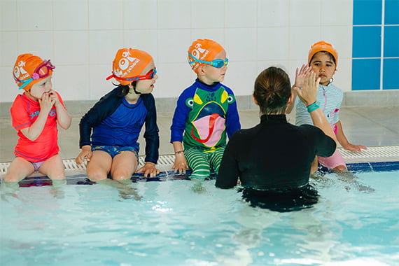 Children Swimming classes in Surrey